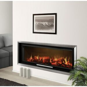 Inox modern fireplace surrounds