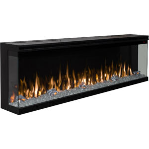 Built-in and wall-mounted electric fireplace UNIT 254
