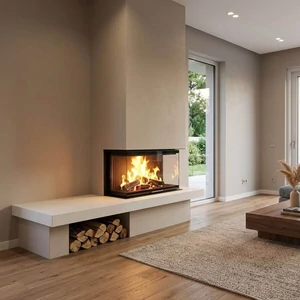 Merano modern kandalló burkolat