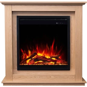 SOUND tölgy elektromos kandalló keret