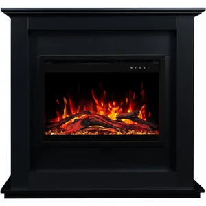 SOUND fekete elektromos kandalló keret