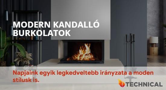 Modern kandalló burkolatok