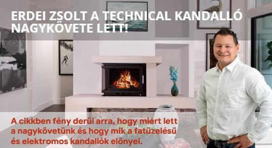 Erdei Zsolt a Technical Kandalló nagykövete lett