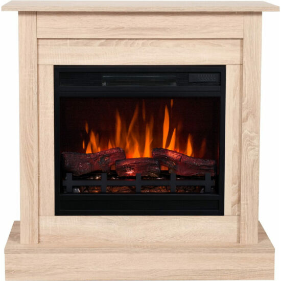Electric fireplace surrounds VIP sanoma oak