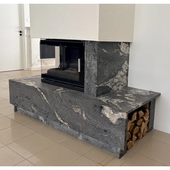Flamand Modern Kandallóburkolat