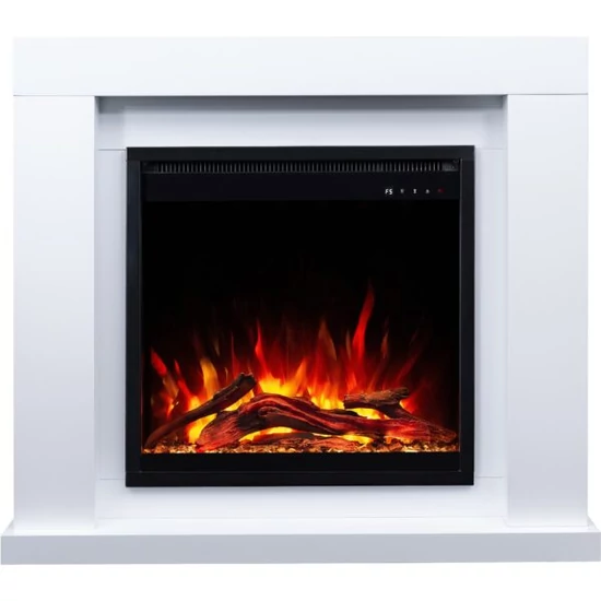 JOE fehér elektromos kandalló keret
