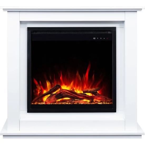 SOUND fehér elektromos kandalló keret