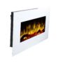 Picture 3/6 -Wall mounted fireplace ALIZ 128 white