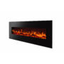 Kép 2/5 - ALIZ 91 NH fekete beépíthető és falra szerelhető elektromos látványkandalló