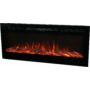 Picture 4/13 -Built-in and wall-mounted electric fireplace MAJOR 165  black