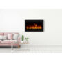 Picture 6/12 -Built-in and wall-mounted electric fireplace MAJOR 152 black