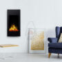 Picture 5/7 -Wall mounted electric fireplace  METEOR