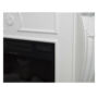 Picture 6/11 -Electric fireplace surrounds LEXIN white + electric fireplace LEMONT 60 3D