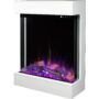Picture 4/5 -Wall-mounted electric fireplace DAMA white