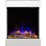 Picture 3/5 -Wall-mounted electric fireplace DAMA white