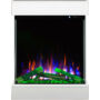 Picture 2/5 -Wall-mounted electric fireplace DAMA white