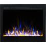 Picture 1/10 -Built-in and wall-mounted electric fireplace MAJOR 77 PRO