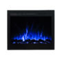 Picture 8/10 -Built-in and wall-mounted electric fireplace MAJOR 77 PRO