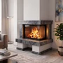 Picture 1/2 -Zafir modern fireplace surrounds